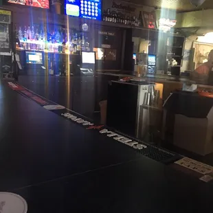 The bar.