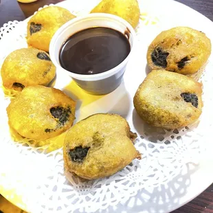 Deep fried Oreos