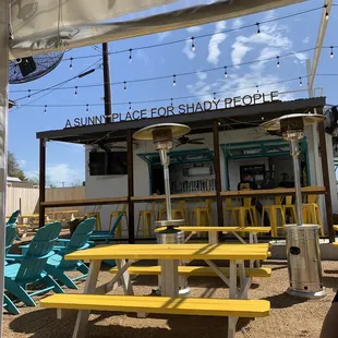 outside, sushi and sashimi