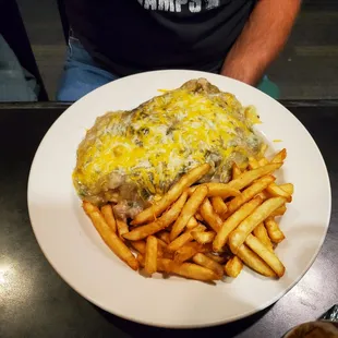 Green Chili Burger