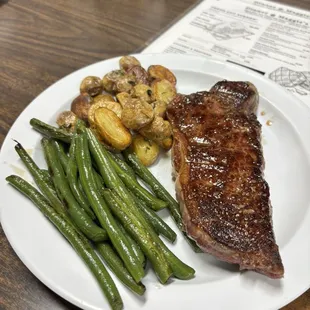 NY Steak Dinner