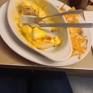 Crab Benedict is amazing