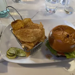 Green cheeseburger.  The special sauce is thousand island dressing.  Really good.
