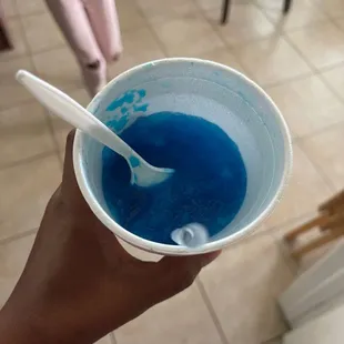 Blue Raspberry sno cone