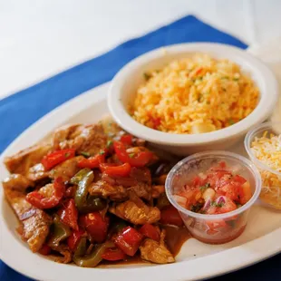 a plate of food