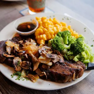 a plate of food