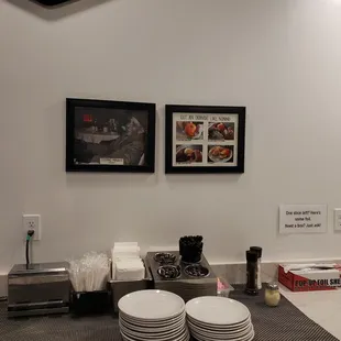 interior, sushi and sashimi