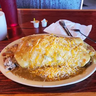 Super huge burrito