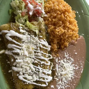 Enchiladas Verdes