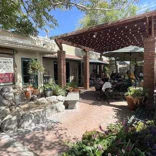Entrance Patio Area