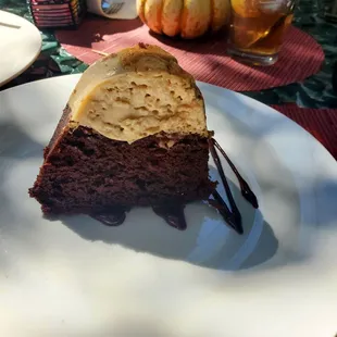 Chocolate flan