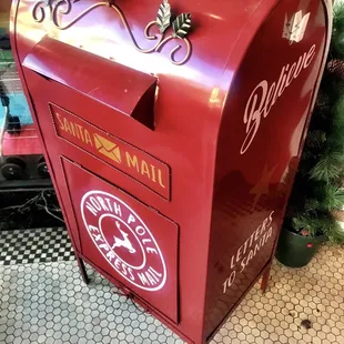 Mailbox for letters to Santa