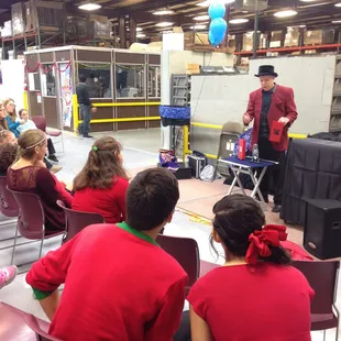 Hippity Hoppity. Great way to start a show.