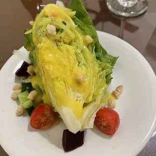 Lilikoi vinaigrette salad