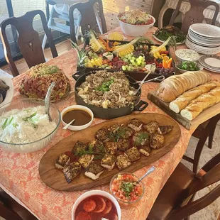 Family style service for our Ohana in Lahaina