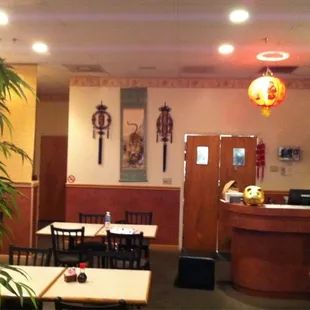 interior, sushi and sashimi