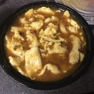 Curry chicken no veggies