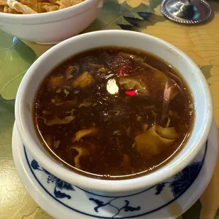 Hot and sour soup