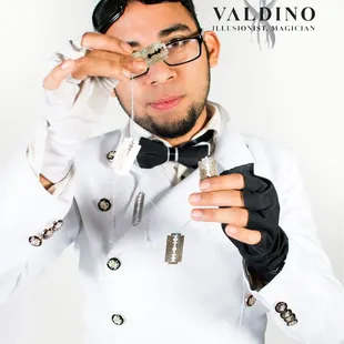 An Adult Magic Show favorite- Razor Blade Swallowing