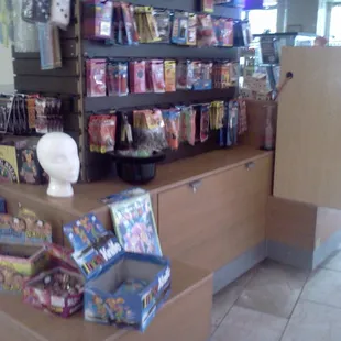 Our glass cases make it easy to see!