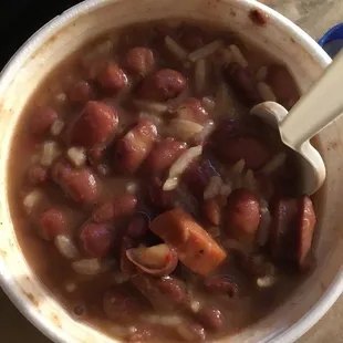 Red beans and rice! Delish
