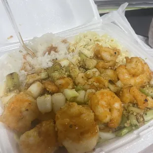 Garlic shrimp