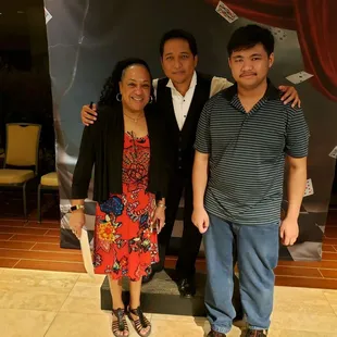 Great night at the Magic show at the Hale Koa!