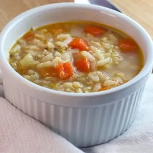 Vegetable Rice Chicken Soup Delivery