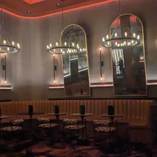 the interior of a restaurant