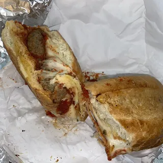 8" Hot Meatball Sandwich