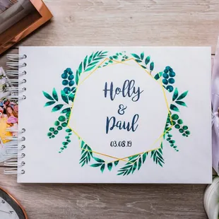 Customize your memory book