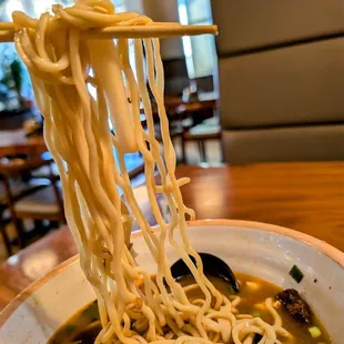 Classic noodles with pork belly