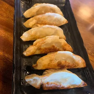 Fried pork dumplings