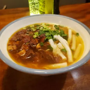 Pork belly noodle