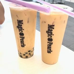 I ordered two Thai Iced Teas, but there is no sign of Thai Iced Tea in those cups