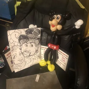 Our Caricature,next to a new character !