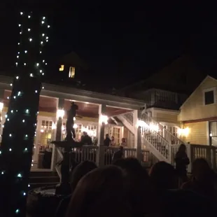 Back exterior of home.