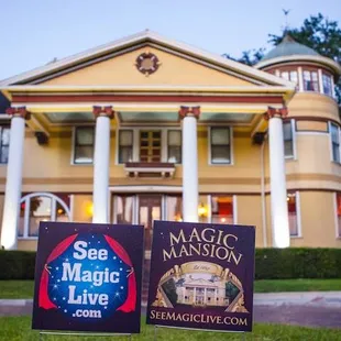 Entrance to the Magic Mansion