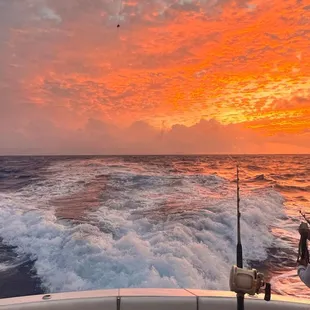 Jay and Austin prepping our rods.... If only they what was about to happen!