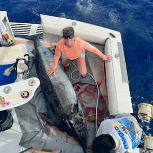 I can't believe I landed this monster!