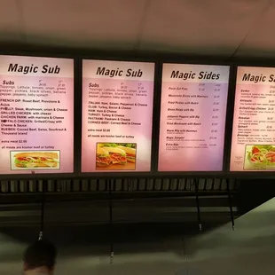 Menu is simple and straightforward. But don't let simplicity fool you. Quality is key here.