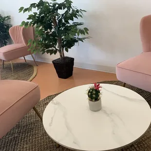 Comfy armchairs
