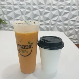 M13 - Thai Milk Tea &amp; H7 - White Chocolate Mocha