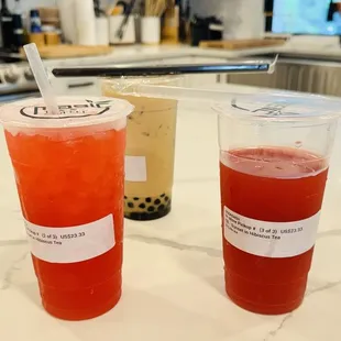 Unopened tea which was up charged a dollar for no ice