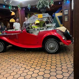 The salad bar. No joke!!