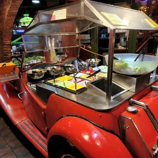 salads, outside