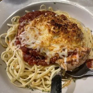 Grilled Chicken Parmesan