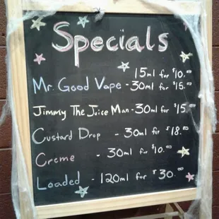 Magic Vapor Tempe juice sales! Come and get them while they last!