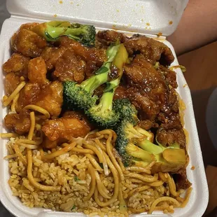 Had already ate most of the Chow Mein