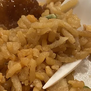 Found hair in my fried rice!